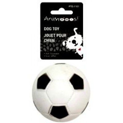 Jouet pour chien Balles style Soccer avec sifflet 